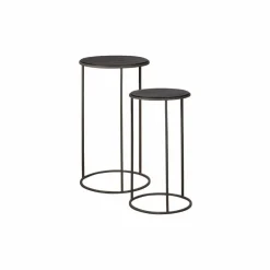 New RENEW Zuil Spello Teakhout, Set van 2 stuks