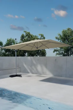 Clearance Nohr Zweefparasol Adrianne 294cm, kleur Beige