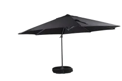 Hot Nohr Zweefparasol Antasia 350 x 350cm Zwart