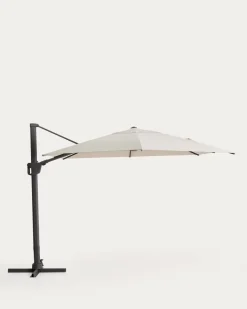 Outlet Kave Home Zweefparasol Noli 300 x 420cm
