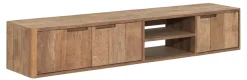 Sale DTP Home Zwevend TV-meubel Bliss Teakhout, Met deurtjes